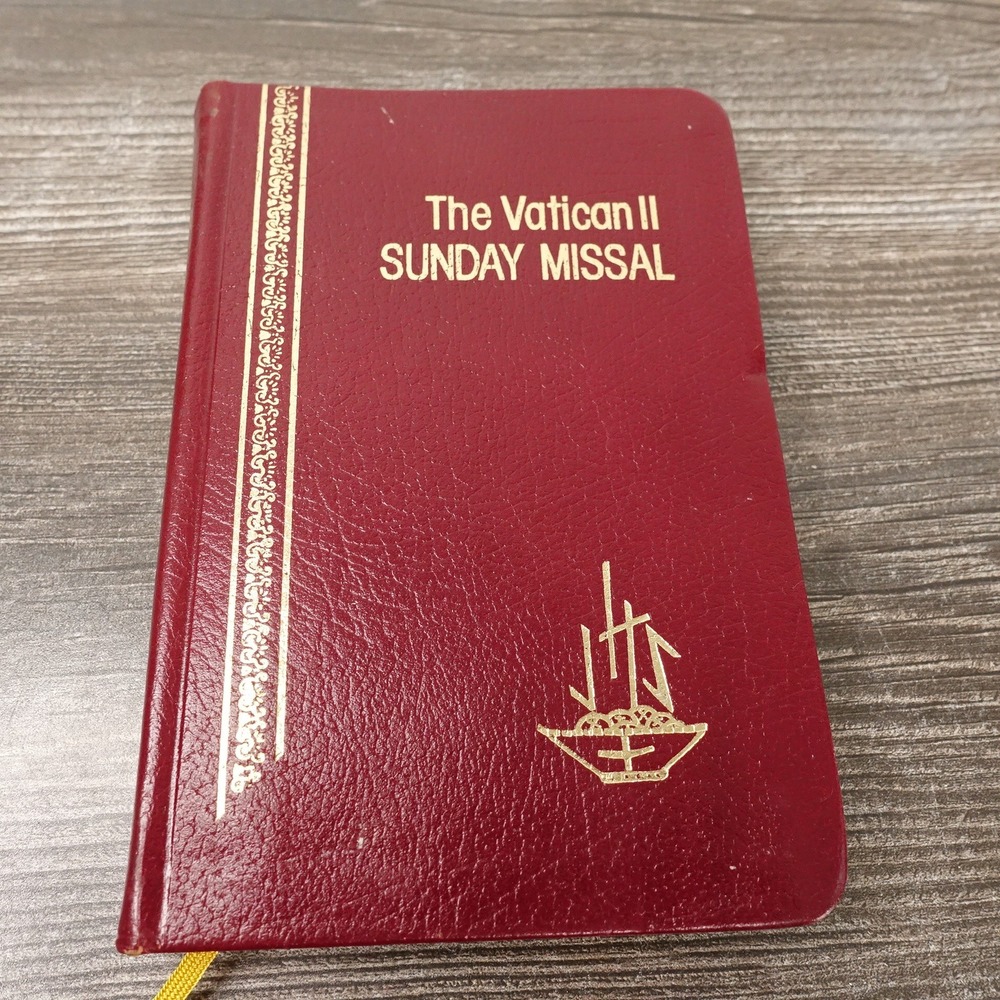 St Paul Editions Vatican II Sunday Missal ABC Cycles Red Catholic Prayer Book